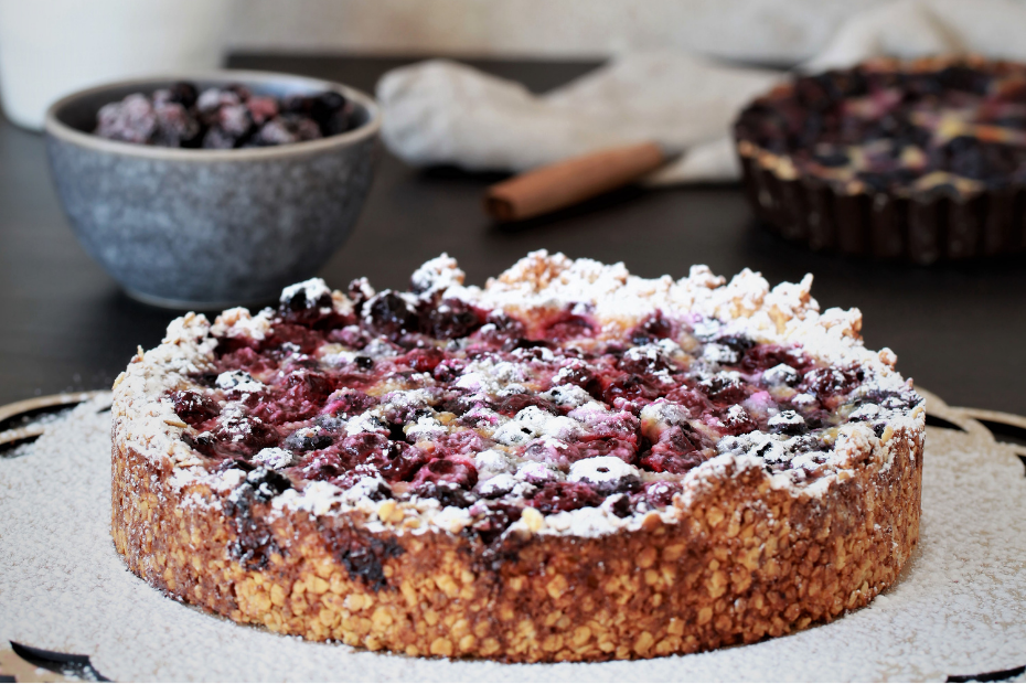 Kirsch-Heidelbeer-Tarte